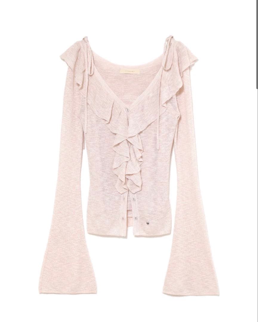 トップス andmary Fiona ruffle tops