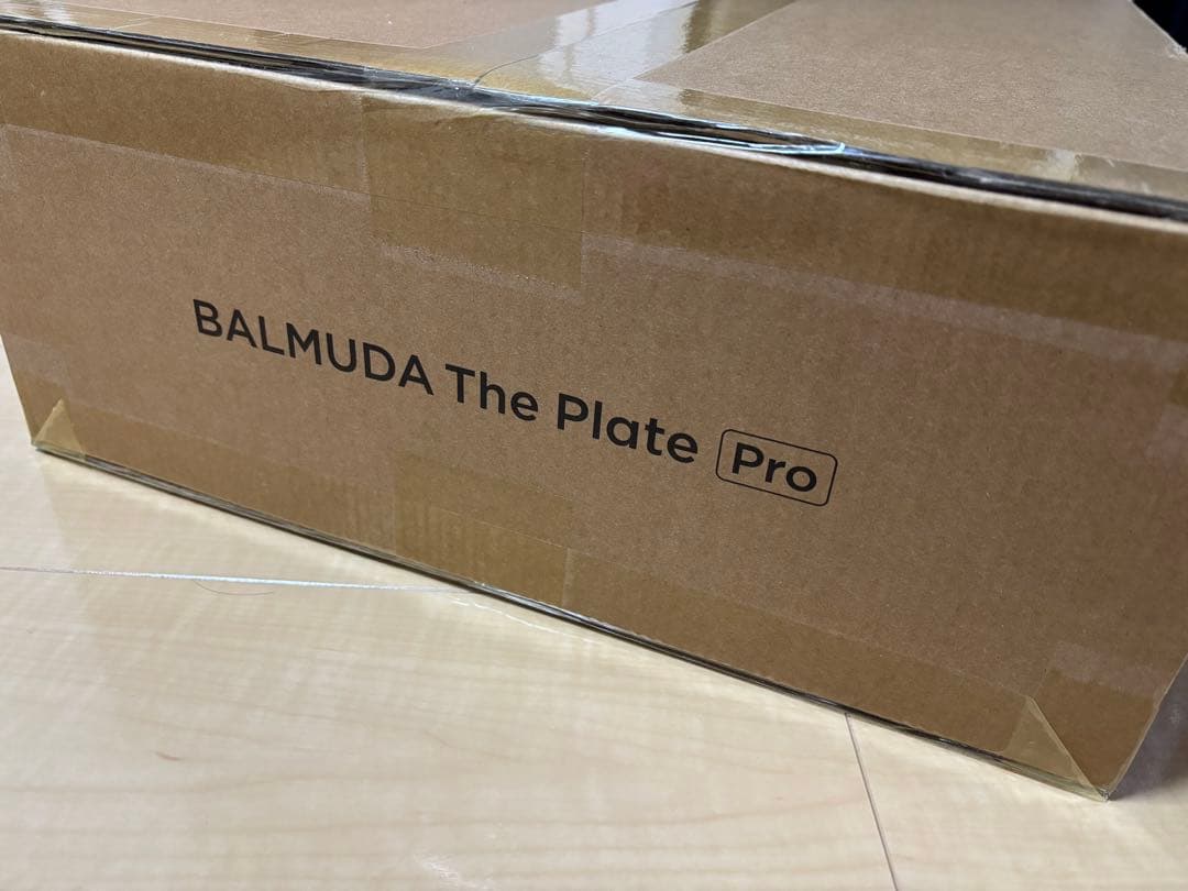 【新品・未使用】BALMUDA The Plate Pro ブラック