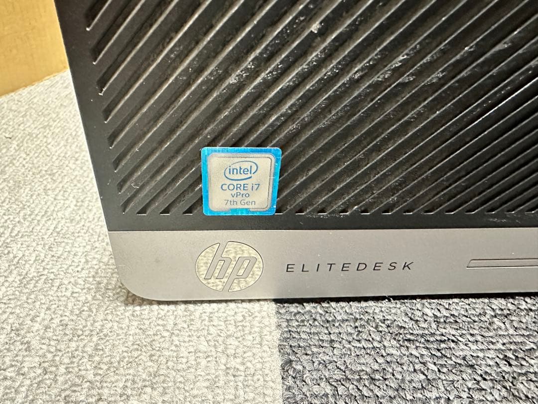すぐ使用可能： HPEliteDisk 800 G3 i7-7世代 Office