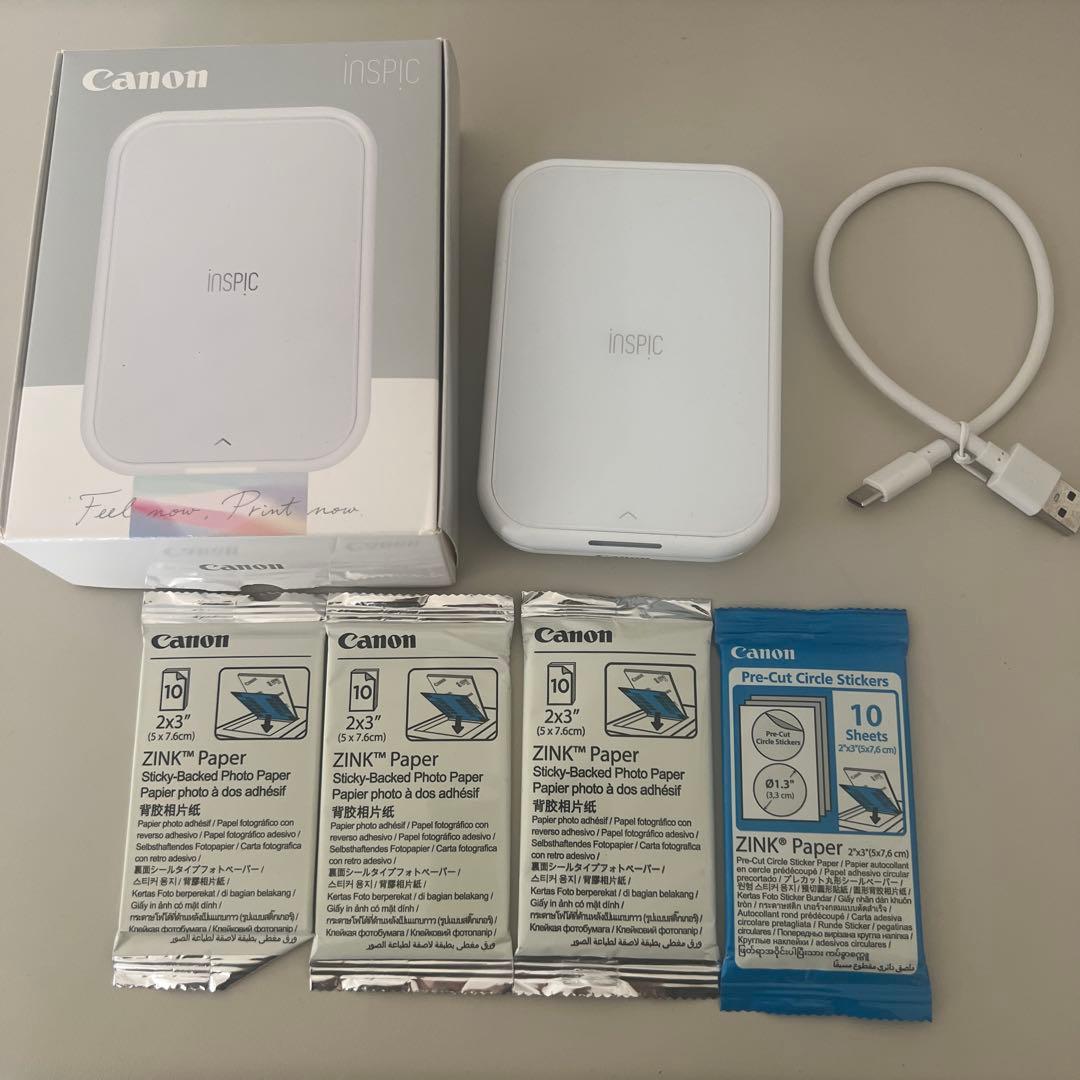 Canon iNSPiC プリンター ZINK方式　チェキ