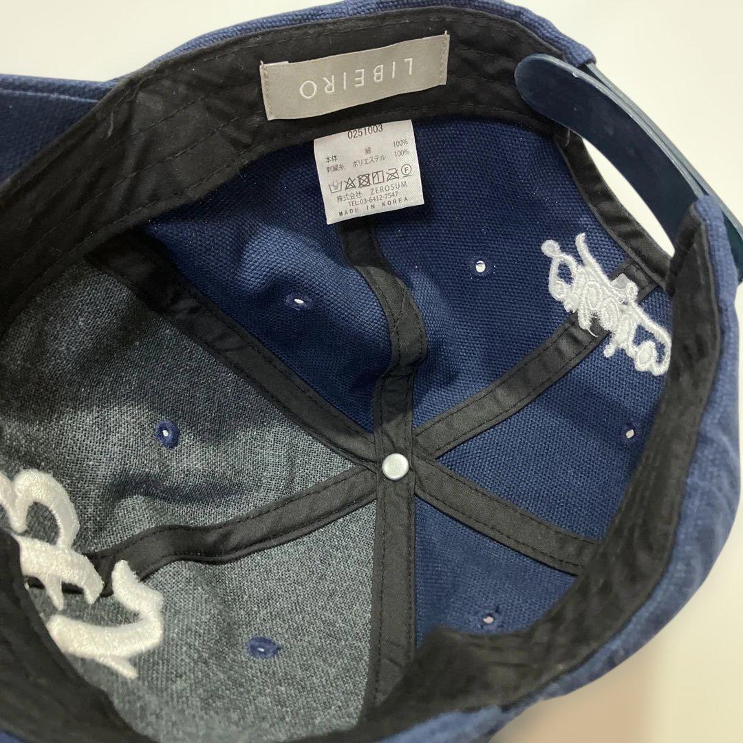 ＊美品＊LIBEIRO リベイロ／キャップ　ネイビー