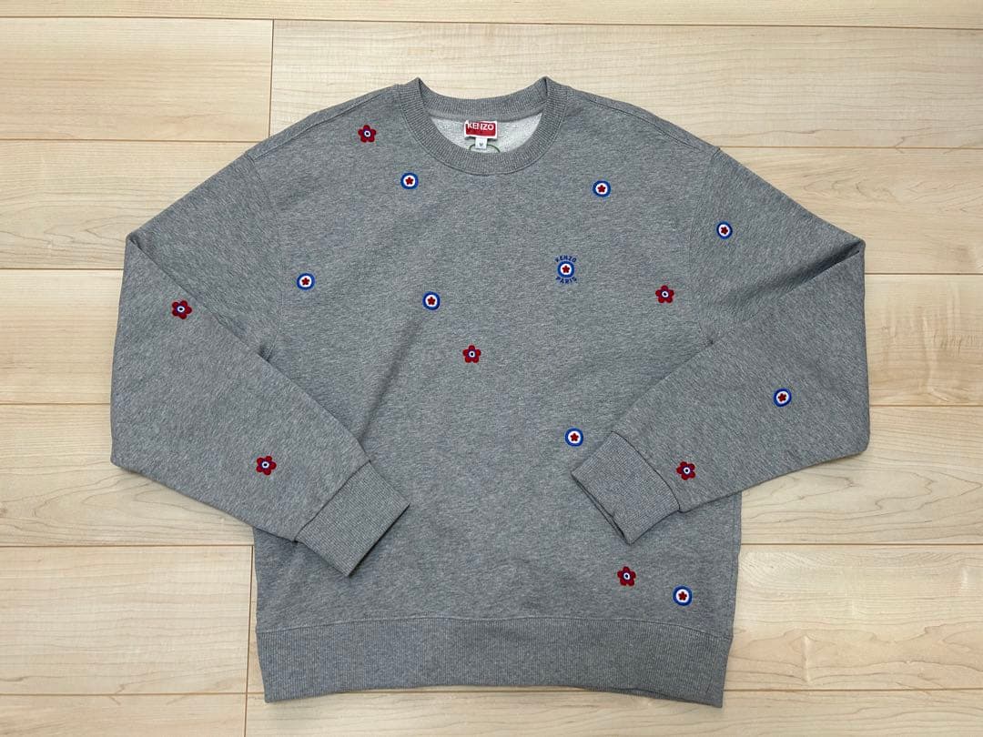 KENZO スウェット トレーナー　花柄刺繍