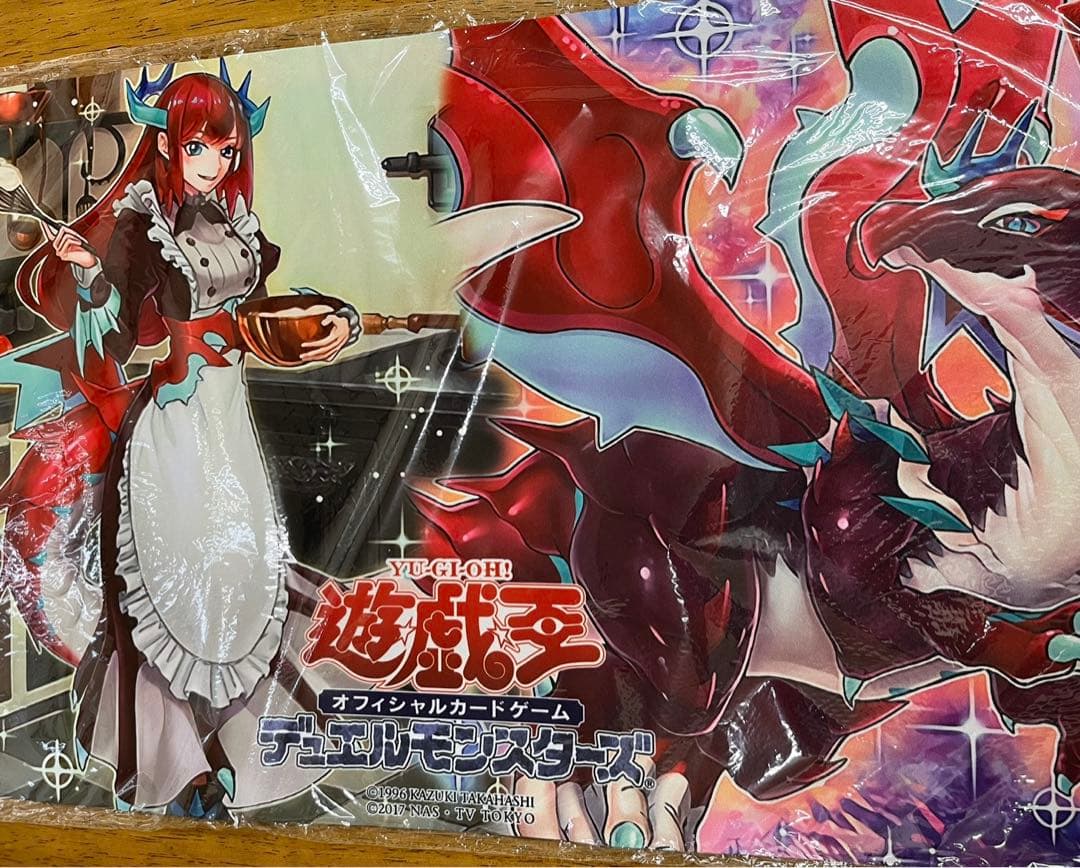 遊戯王 ドラゴンメイド・ティルル プレイマット ラバー製 20th