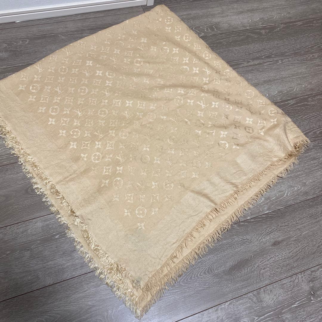 LOUIS VUITTON ルイヴィトン ショール モノグラム ストール 大判