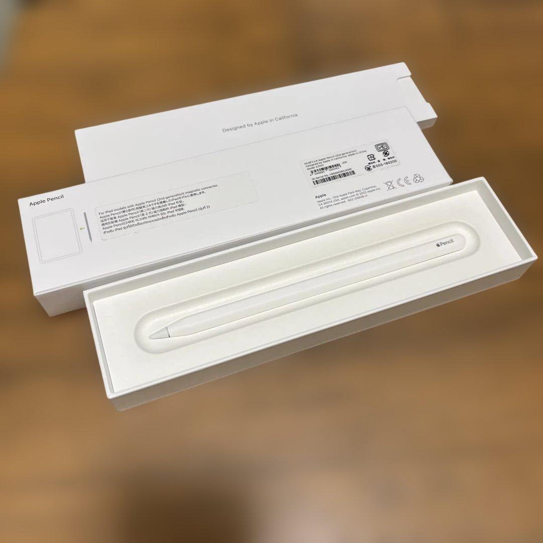 【美品・箱あり】第2世代 Apple Pencil ホワイト