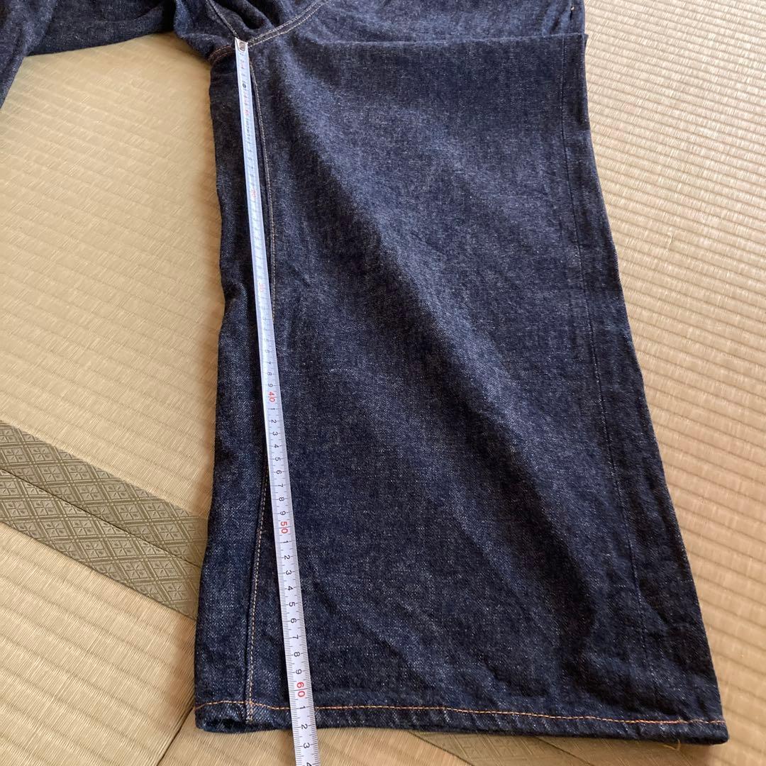 デニムダンガリー ワイドデニム　150 160
