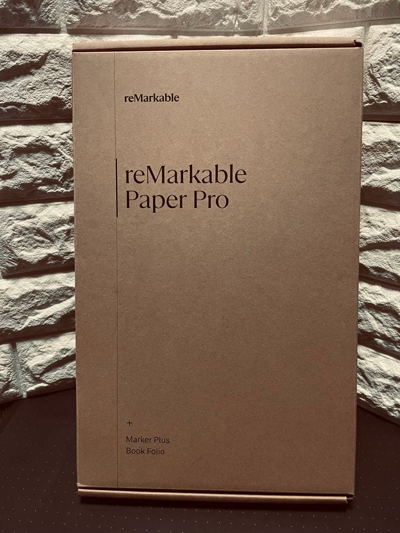 液タブ・ペンタブ reMarkable PaperPro MarkerPlus+BookFolio