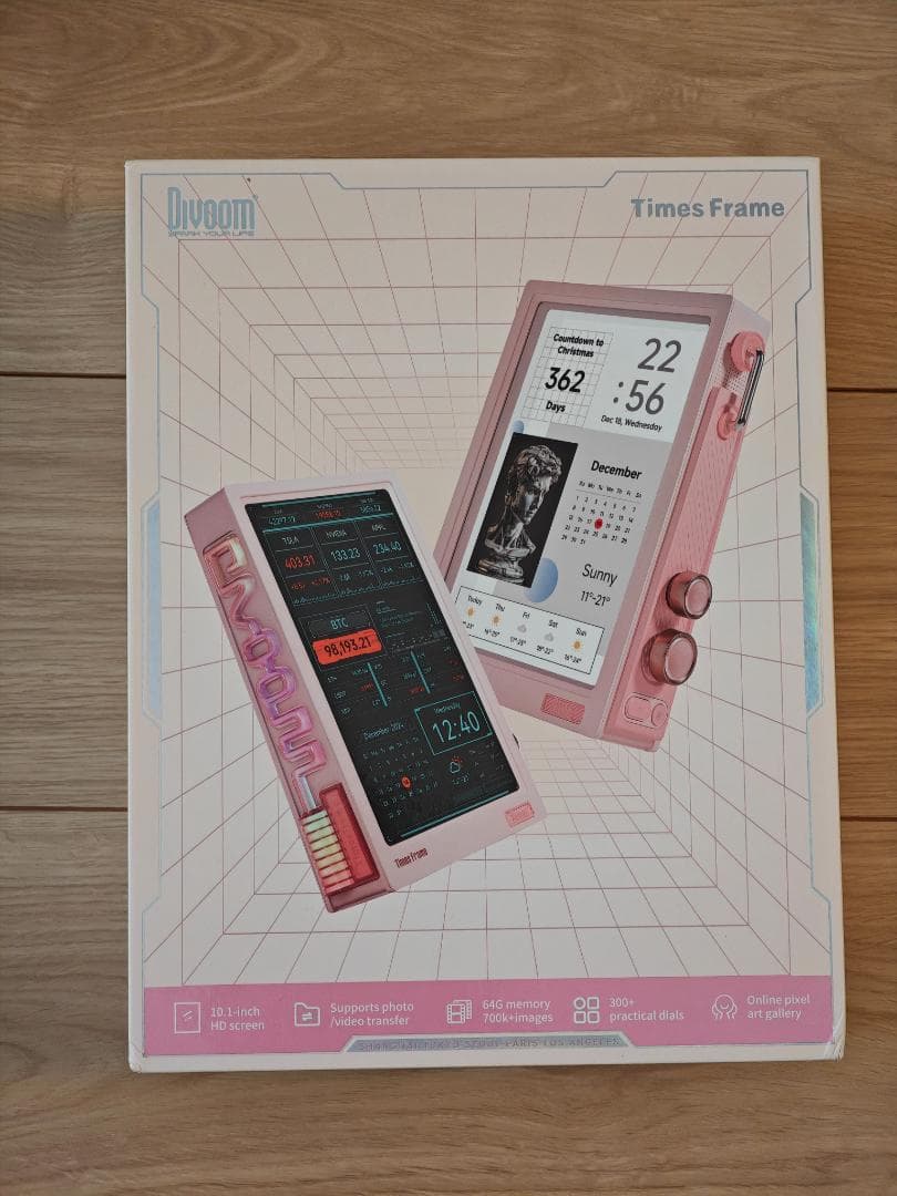 【新品】Divoom Times Frame デジタルフォトフレーム　大幅値下