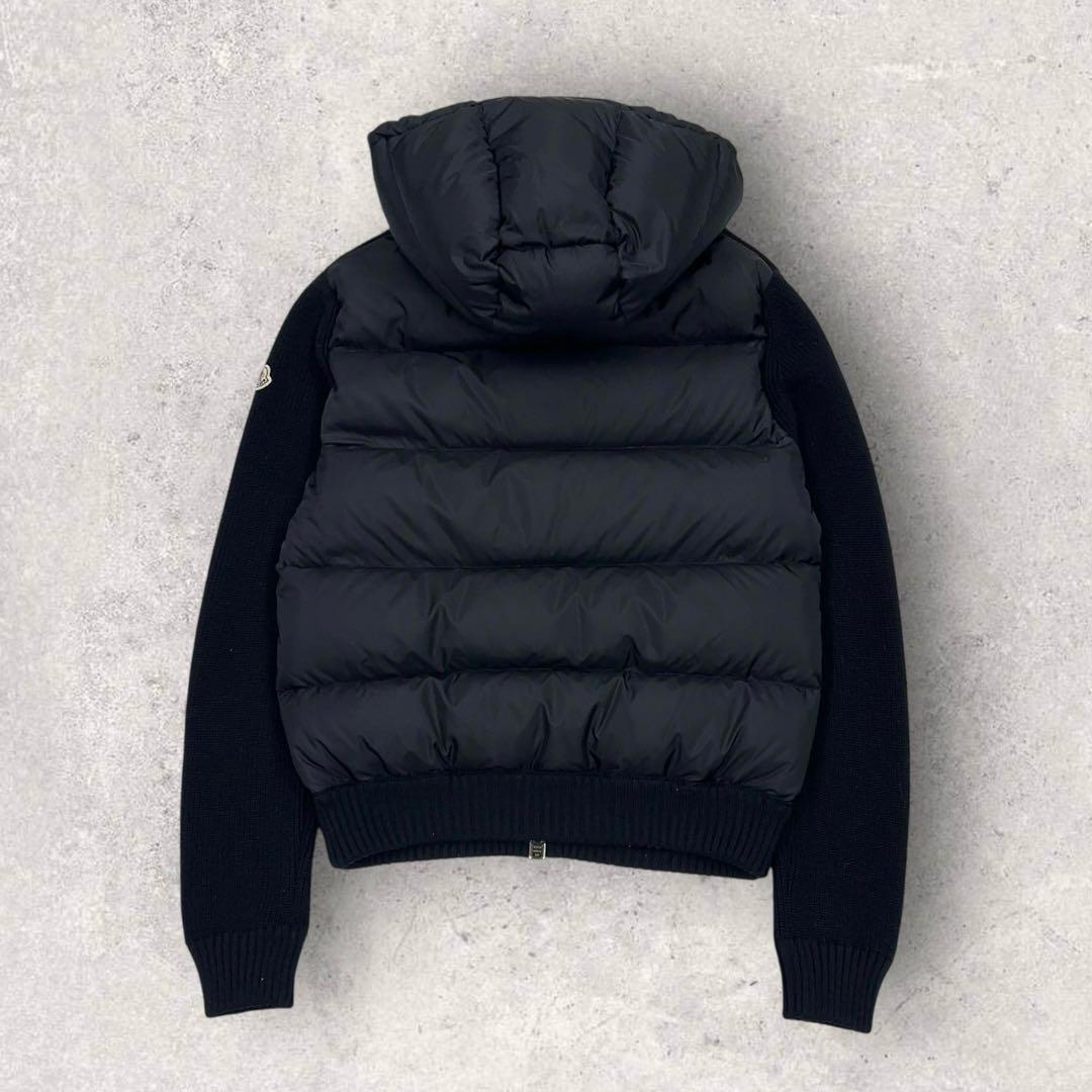 12001【美品・QR鑑定済み】モンクレール　ニット × ダウンジャケット