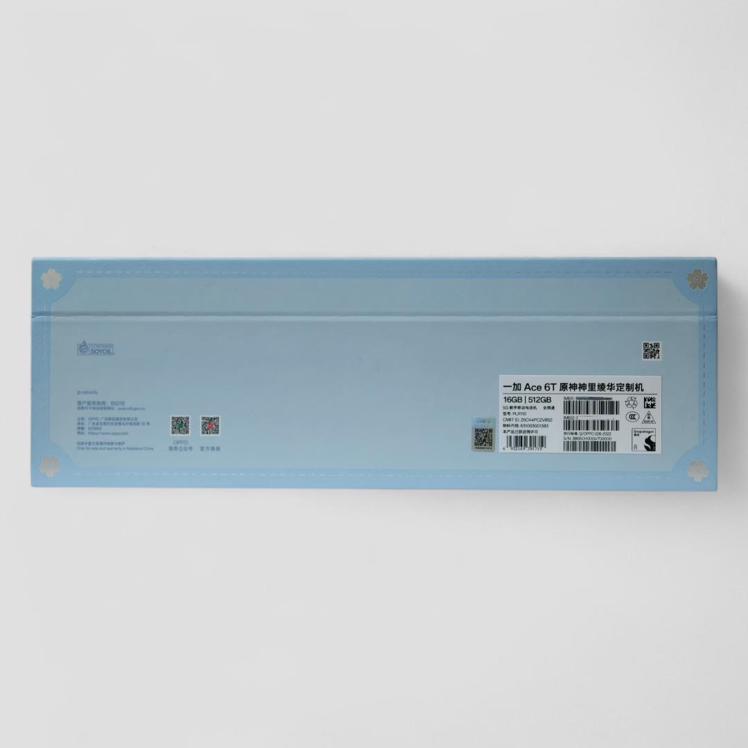 【新品未開封】OnePlus Ace6T 16GB/512GB神里綾華限定モデル