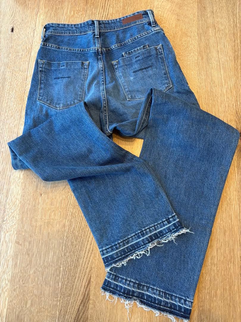 YANUK ヤヌーク ボーイズストレートデニム LEA 25 WFB