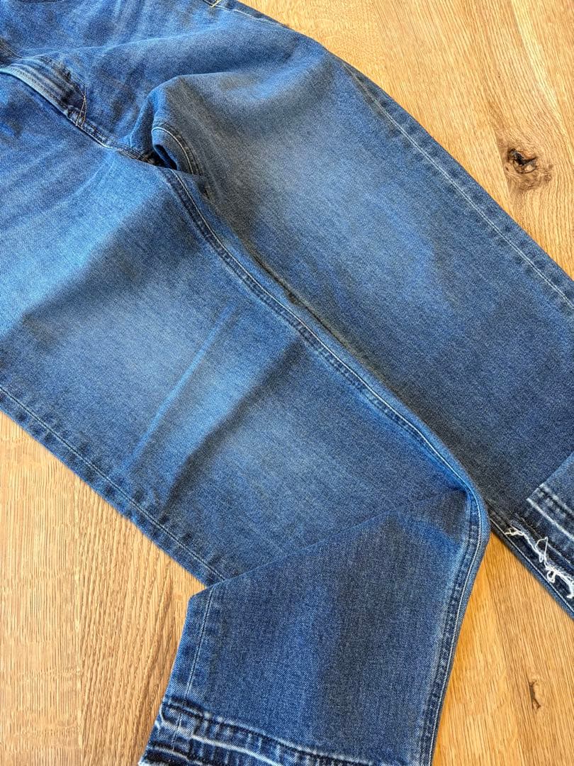 YANUK ヤヌーク ボーイズストレートデニム LEA 25 WFB