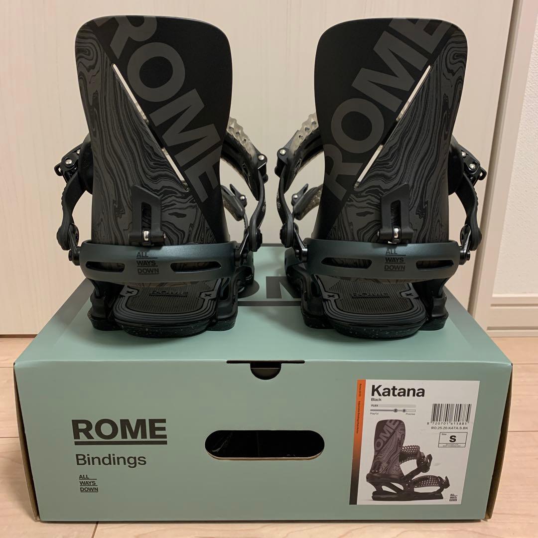 【美品】ROME SDS 24-25 Katana Sサイズ Black