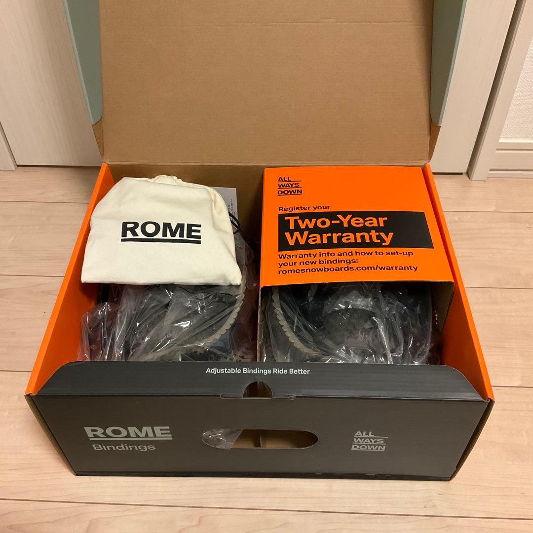 【美品】ROME SDS 24-25 Katana Sサイズ Black