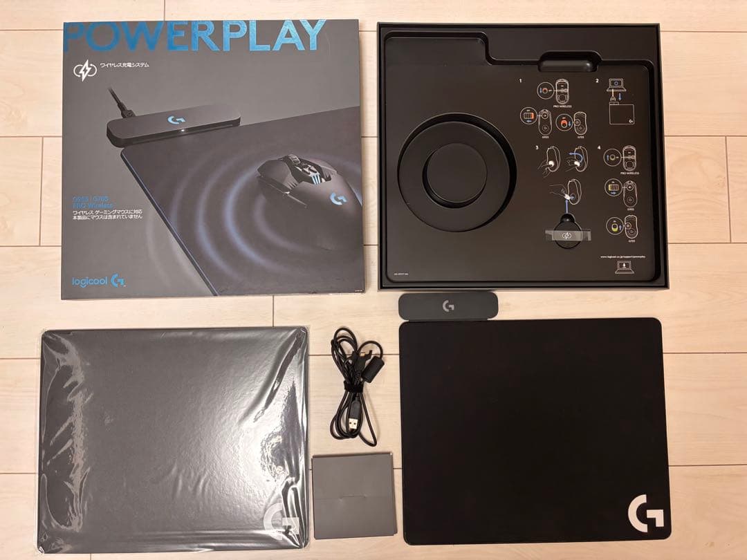 Logitech POWERPLAY ワイヤレスマウスパッド