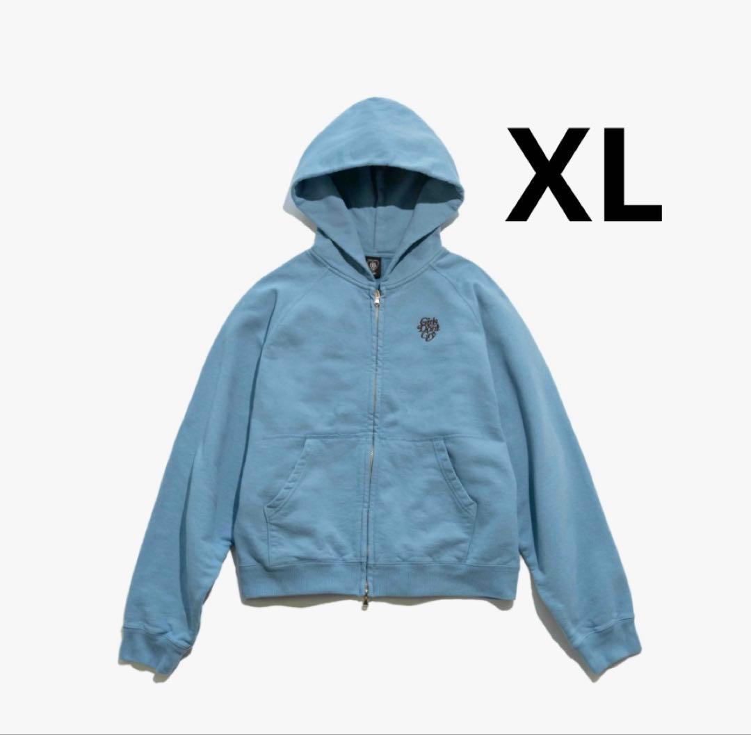 トップス VERDY Girls Don't Cry ZIP SWEAT HOODIE