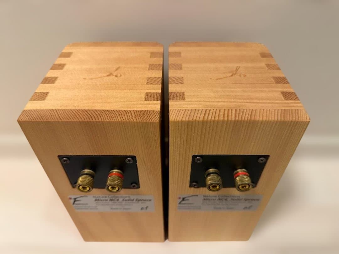 スピーカー 2台セット Micro NC4 Solid スプルース