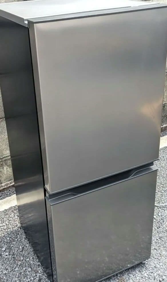 ★2023年製 AQUA 135L 冷凍冷蔵庫【AQR-14N】シルバー 美品