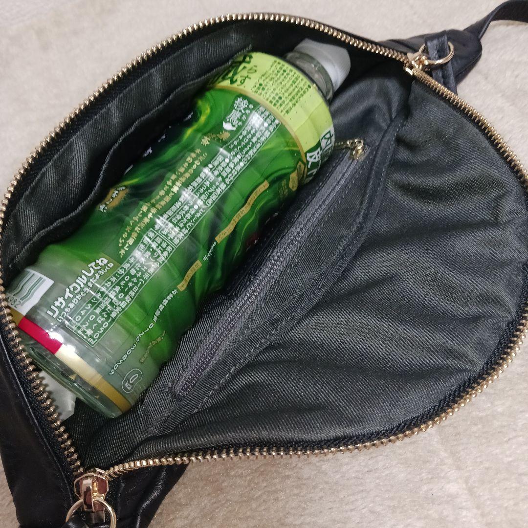 【極美品】BEARDSLEY ビアズリー 2.718牛革クロスボディバッグ 黒色