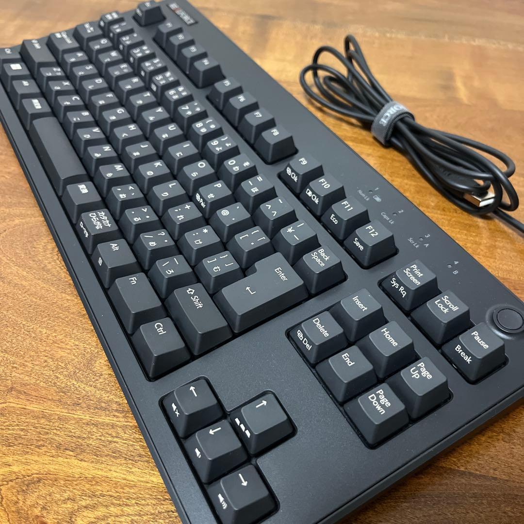 REALFORCE R3HC13 日本語配列 ブラック 静音 キースペーサー付