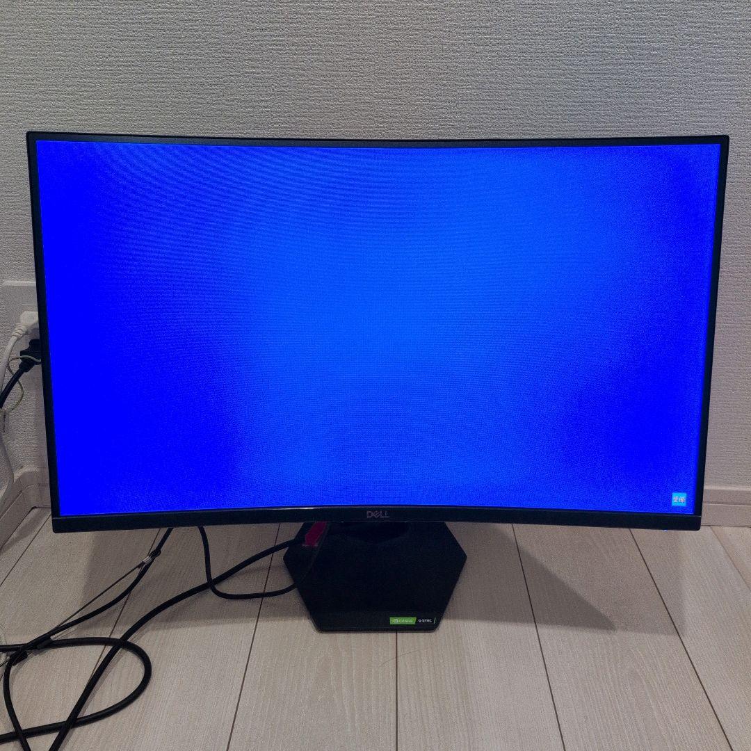 【極美品】Dell 27 湾曲ゲーミングモニター S2721HGF
