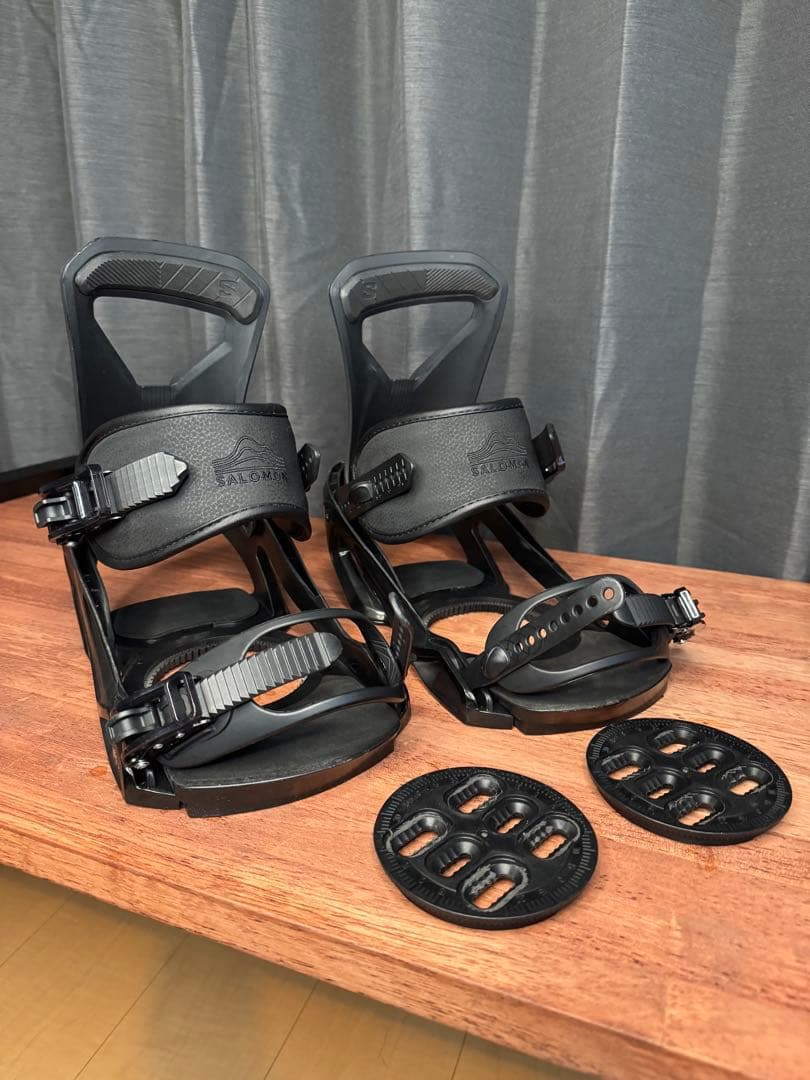 サロモン　スノーボード　ビンディング　pact L 黒　新品購入2時間のみ使用