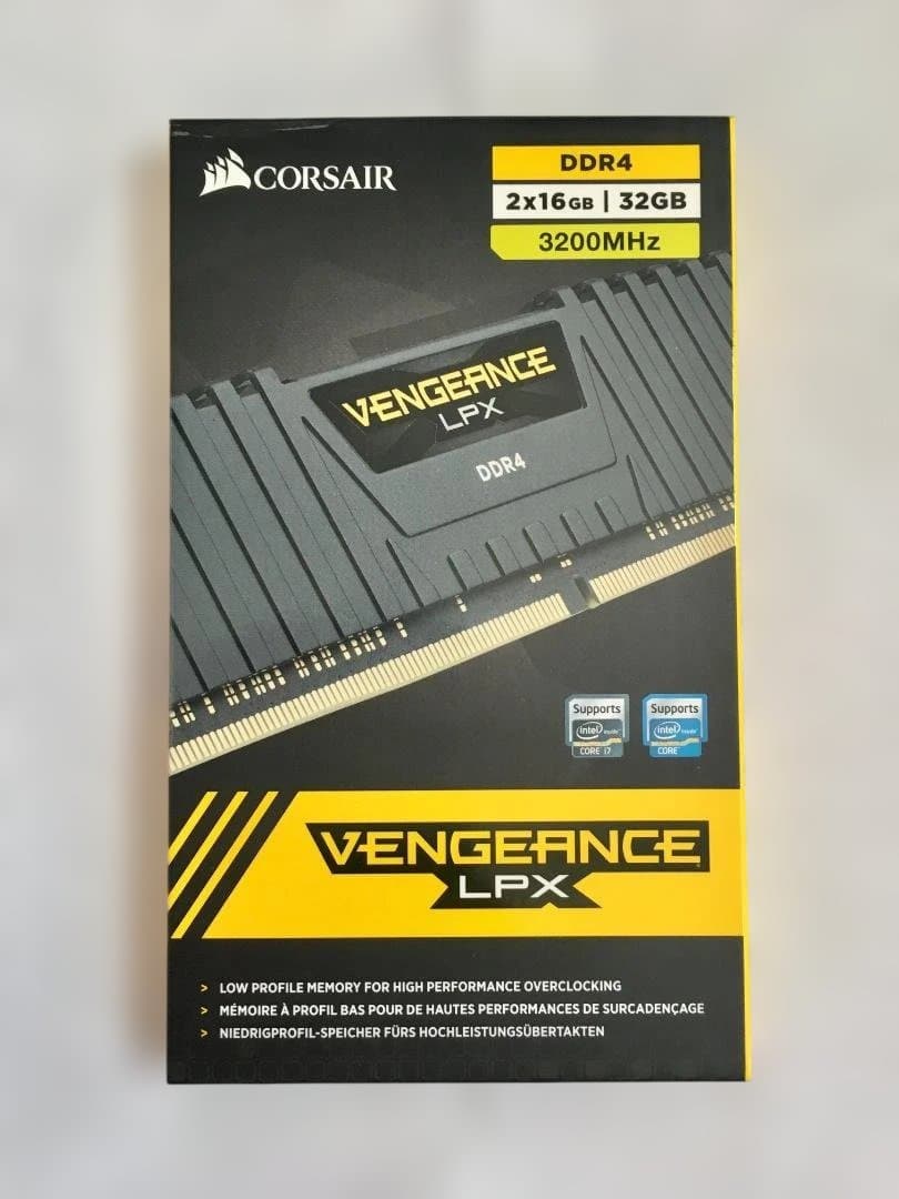 CORSAIR DDR4-3200MHz 16GB×2枚（32GB）