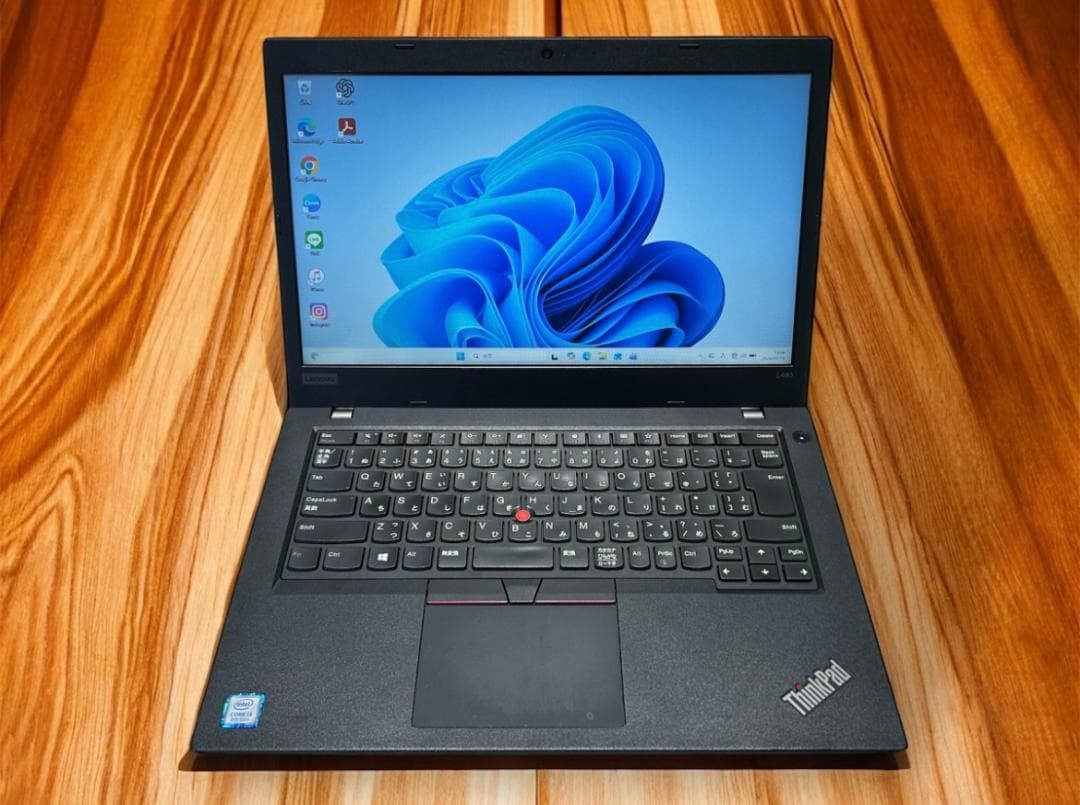 【保証付】Lenovo ThinkPad L480 ブラック i3 SSD