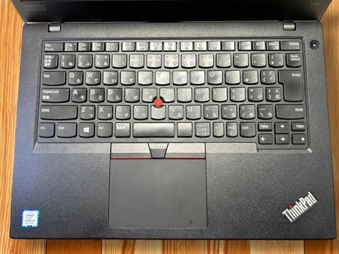 【保証付】Lenovo ThinkPad L480 ブラック i3 SSD