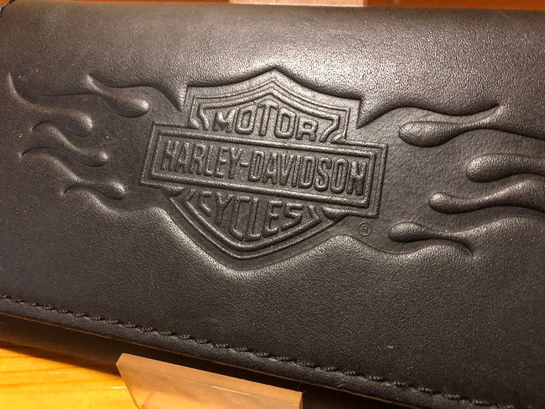 こ*つ様 Harley-Davidson ブラックレザー長財布