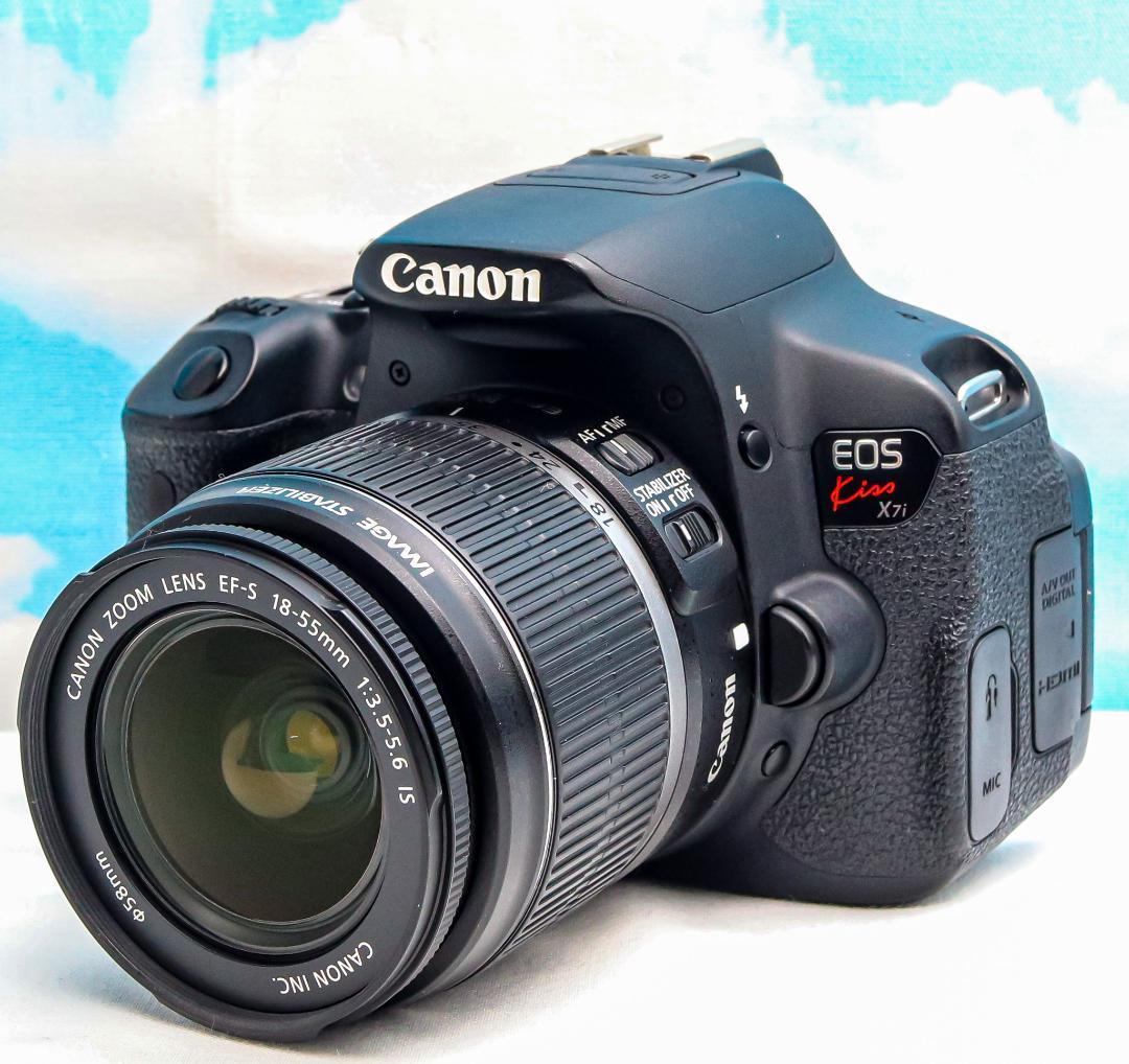 キャノン Canon kiss x7i⭐️高性能一眼レフ⭐️スマホに転送♪