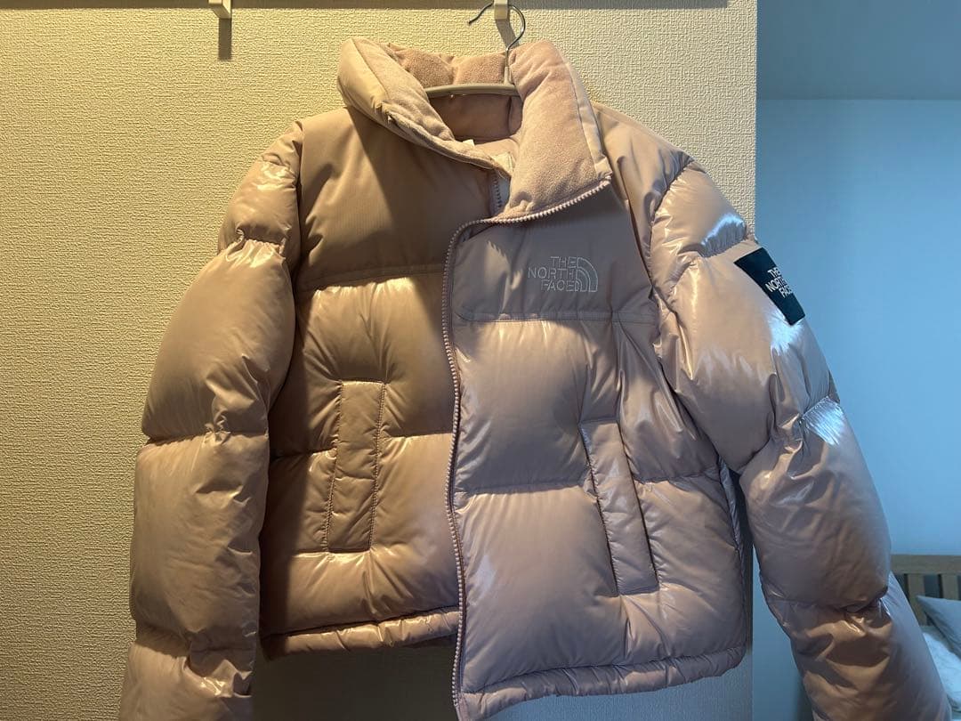 ノースフェイス ピンク ヌプシ ダウン