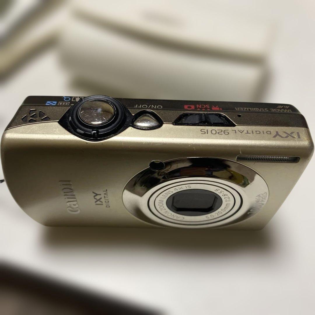 【稼働品】Canon IXY DIGITAL 920 IS ゴールド