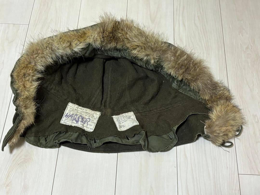 M-51,M-66用　コヨーテファー付きフード 米軍実物　美品