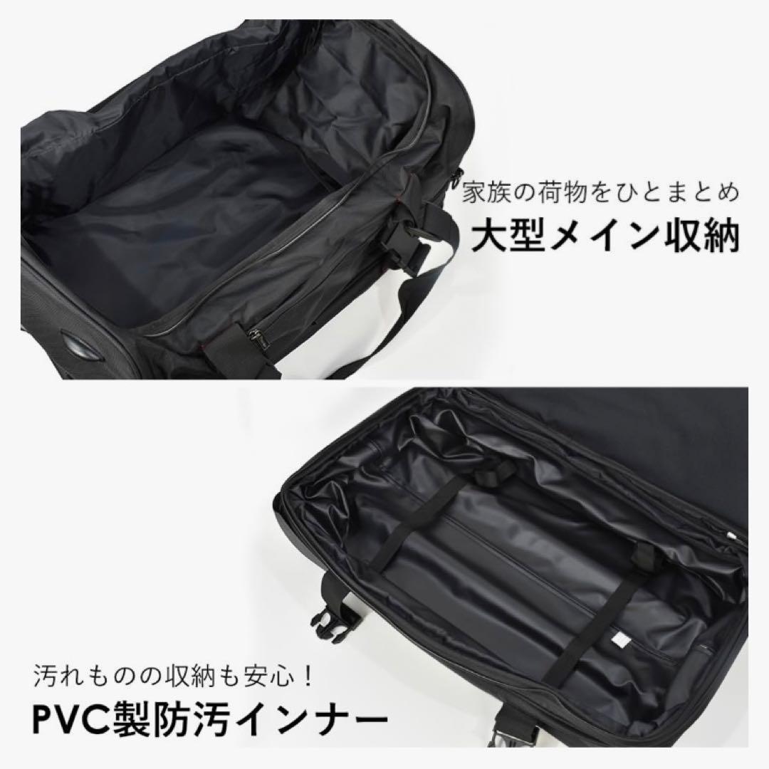 (チョコ)PROEVOボストンキャリーバッグ LLサイズ(グレー)