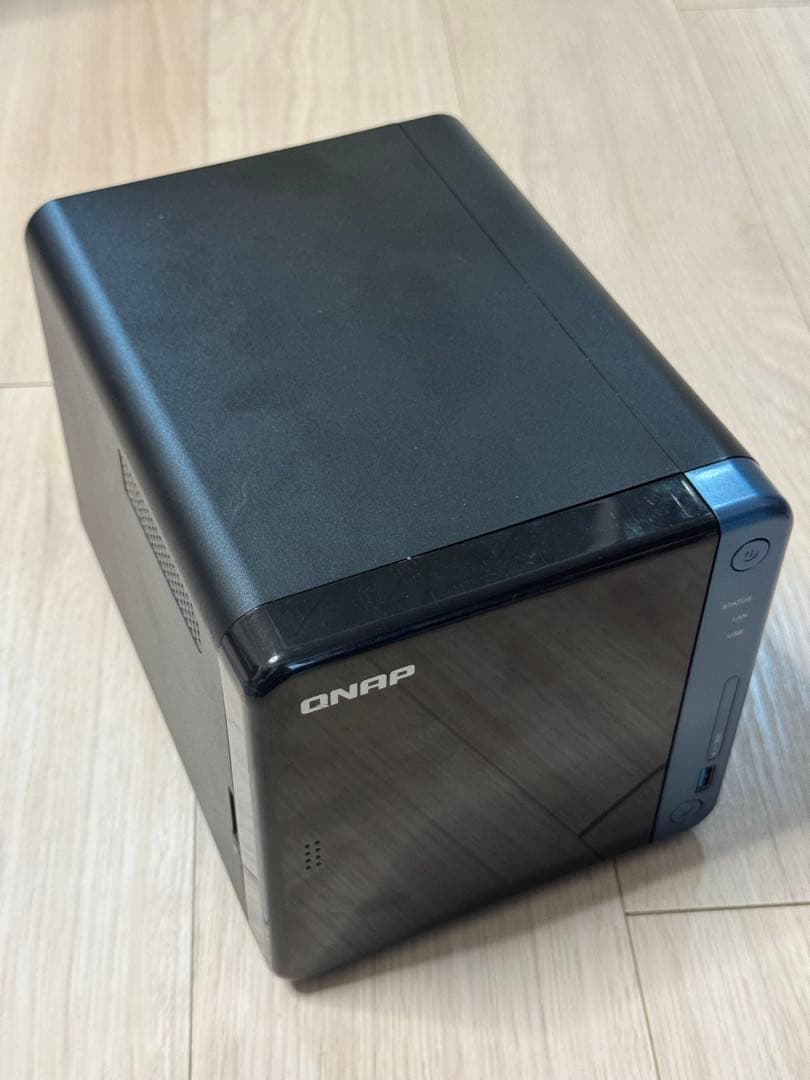 QNAP TS-453Be 2.5GbE増設, 8TB HDDx4