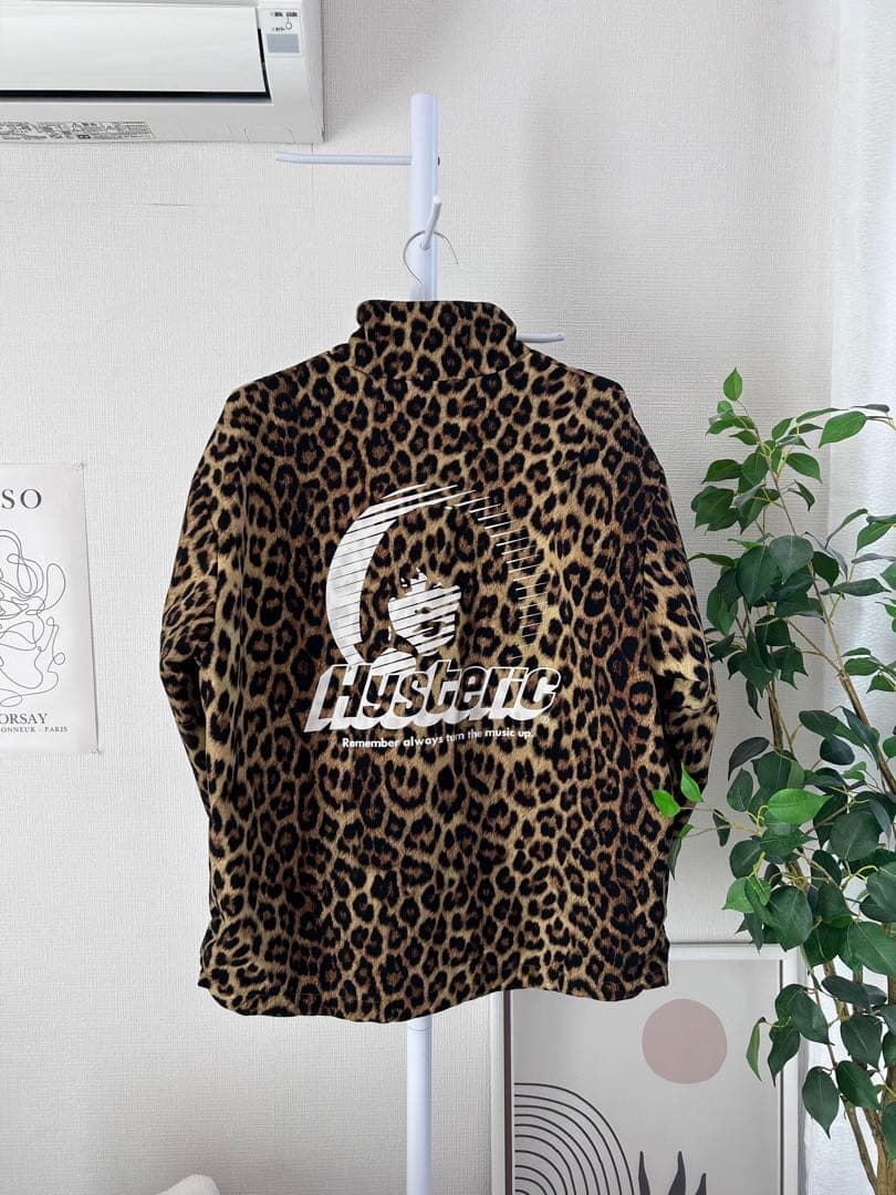 【極美品】HYSTERIC GLAMOUR ヒョウ柄ジャケット Mサイズ
