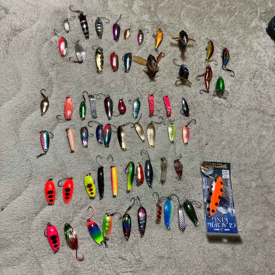 ネイティブトラウトルアー60個