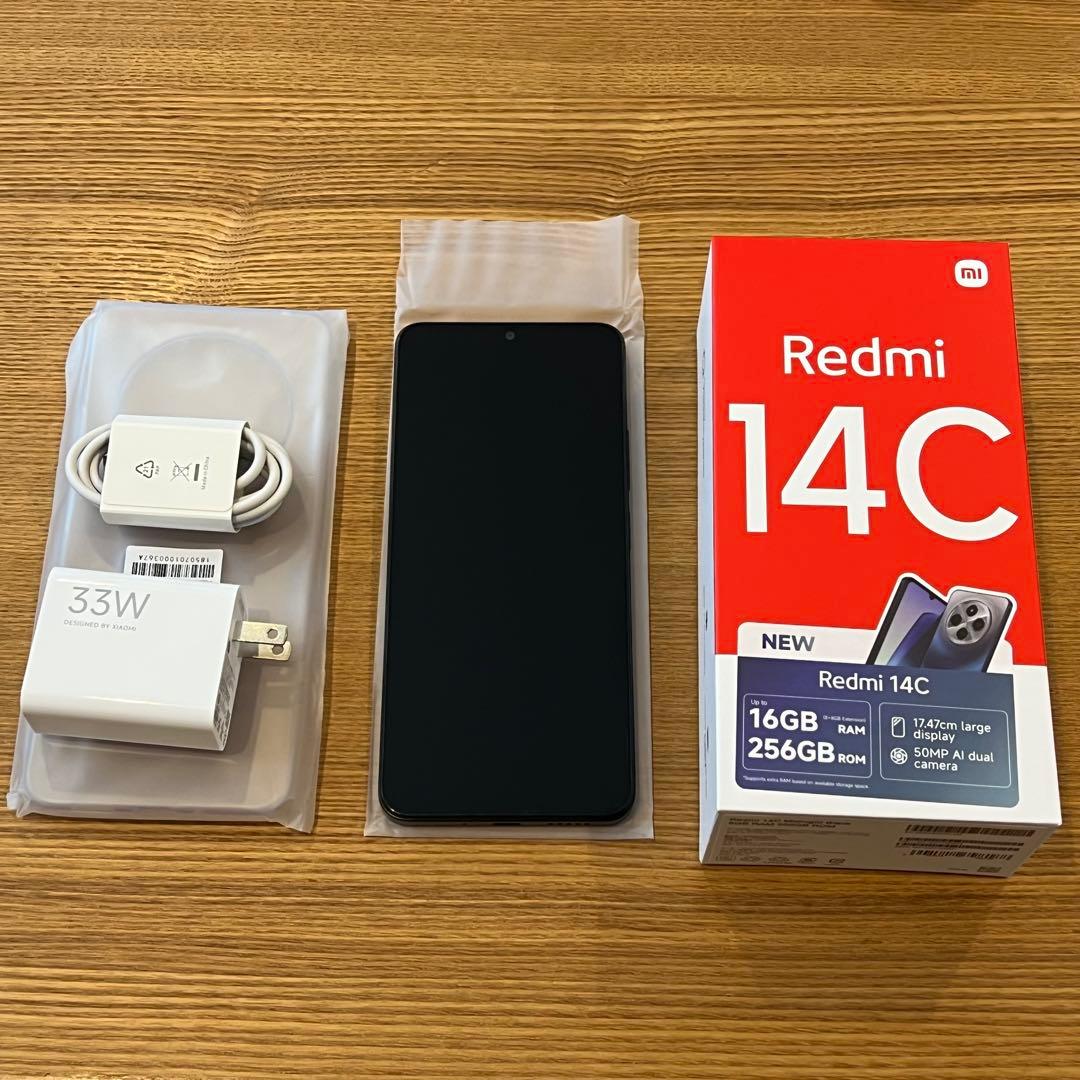 【未使用品】Redmi 14C 8GB/256GB ブラック 本体