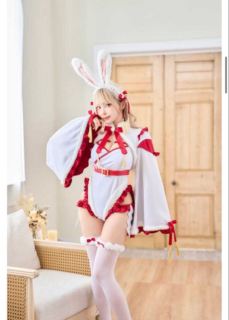 ハイシェイプセクシー巫女バニー《オリジナルコスプレ9点セット》Malymoon