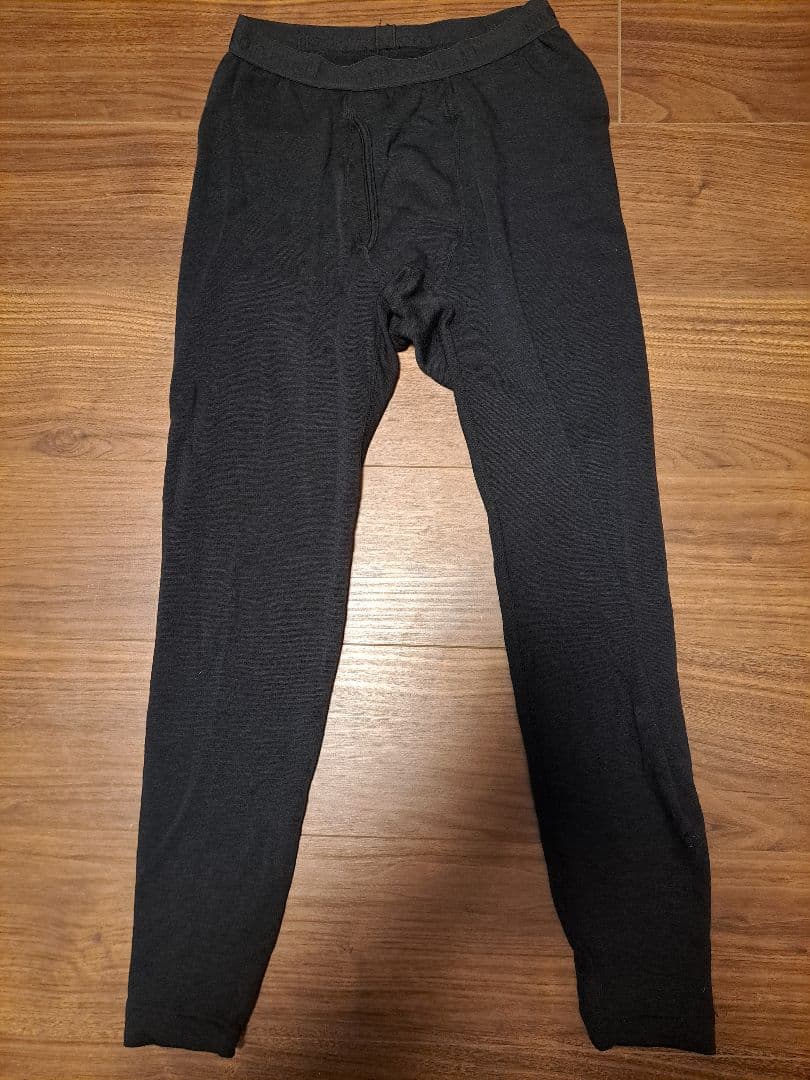 【美品】モンベル スーパーメリノウール EXP. プラス タイツ S 極厚手