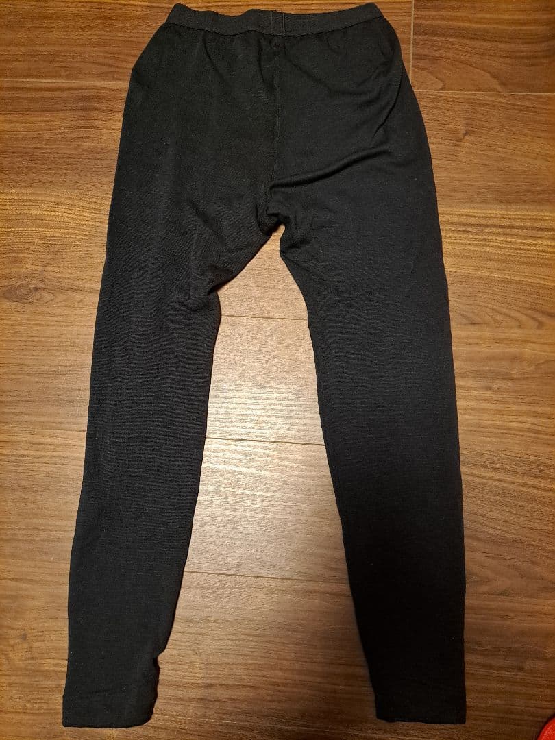 【美品】モンベル スーパーメリノウール EXP. プラス タイツ S 極厚手