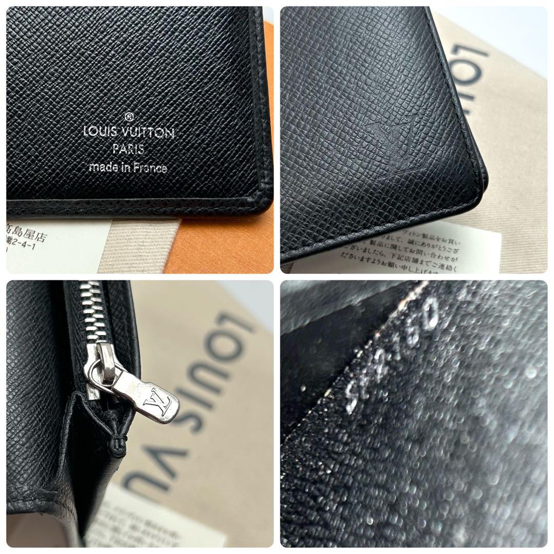 鑑定済 ルイヴィトン タイガ 12枚カード ブラザ 長財布