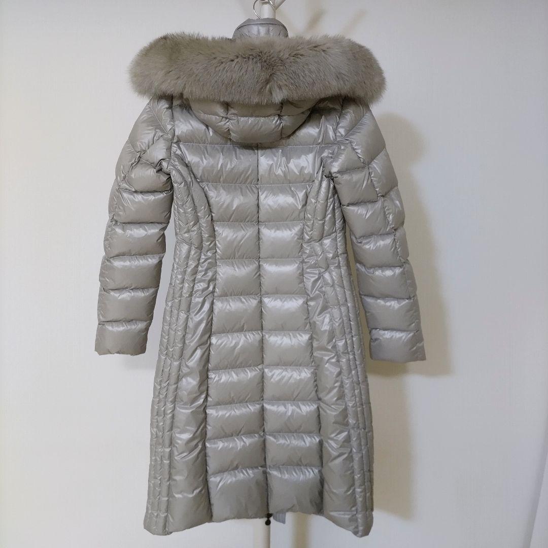 【未使用級】スノーマン ニューヨーク リアルファー ダウンコート グレー XS