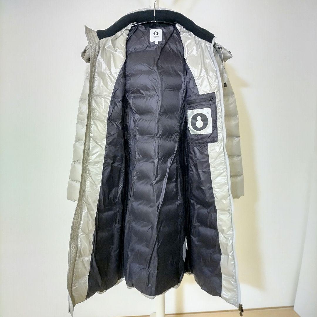 【未使用級】スノーマン ニューヨーク リアルファー ダウンコート グレー XS