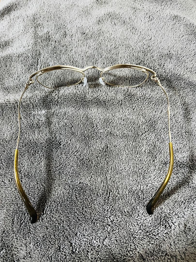 様*様 999.9 フォーナインズ眼鏡　チタン　ゴールド