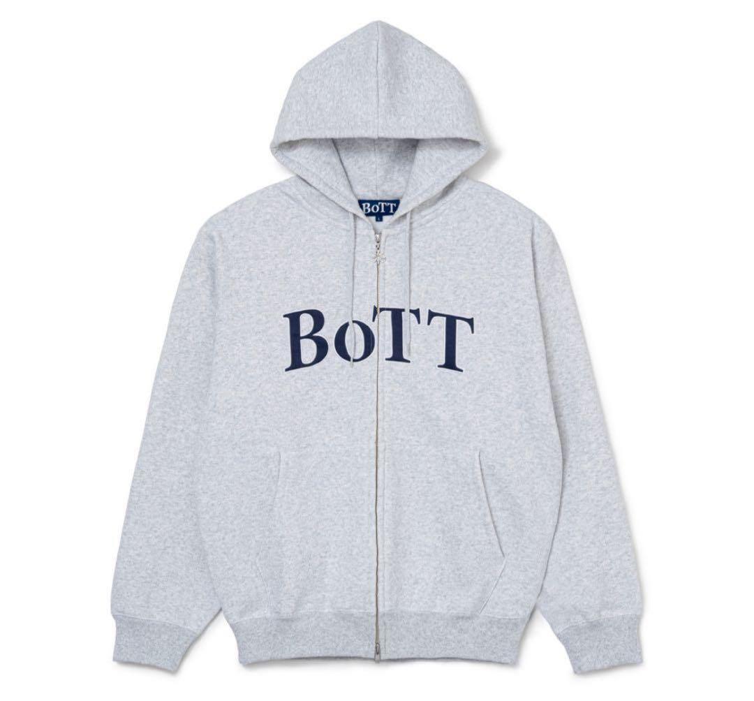 BoTT OG Logo Zip Hoodie グレー ash M