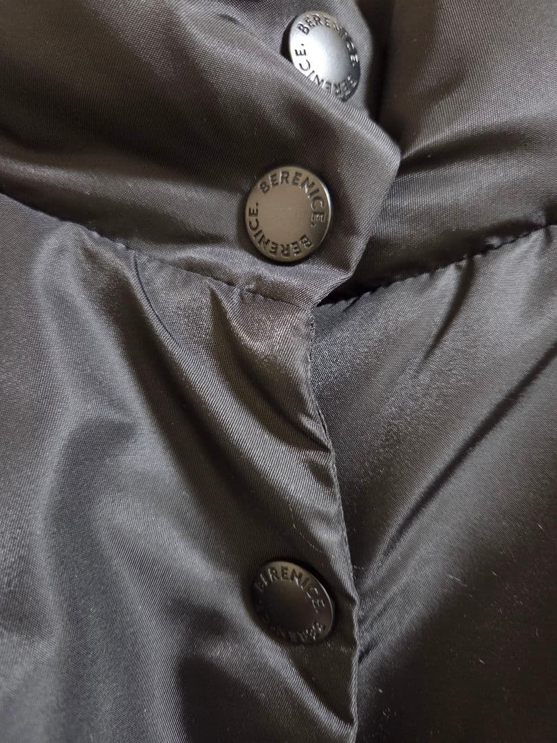 【新品】BERENICE　ブラックオーバーダウンジャケット