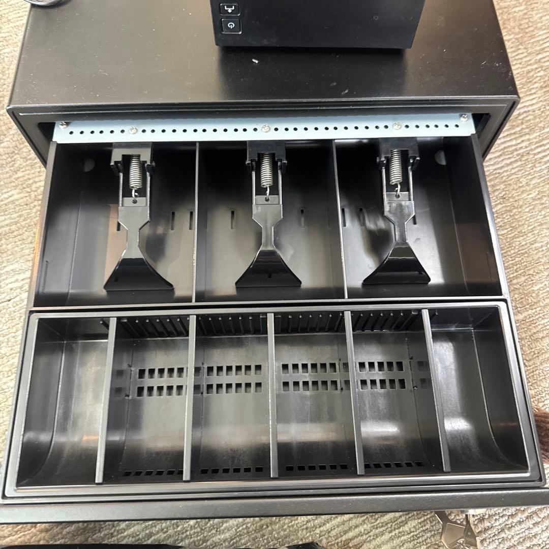 EPSON サーマルプリンターとLCDディスプレイ、キャッシュドロアーセット