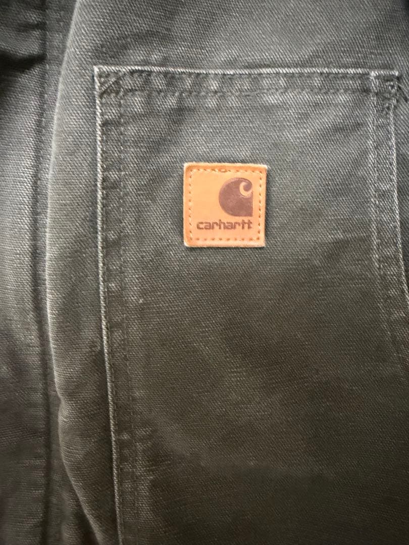 【希少サイズ】カーハート トラディショナルジャケット ショート丈 J22 MOS